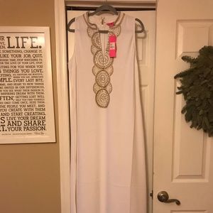 Lilly Pulitzer Jane Maxi Dress Resort White